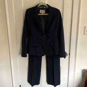 Banana Republic Women’s Suit | Navy Blue | 10 blazer and 10S Martin Cut pant